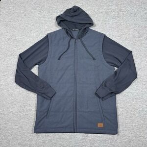 Travis Mathew Scavenger Hooded Golf Jacket Mens Medium Full Zip Insulated Vest